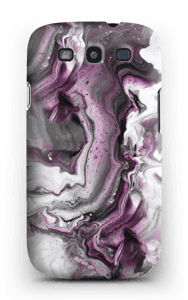 Paars patroon hoesje Galaxy S3