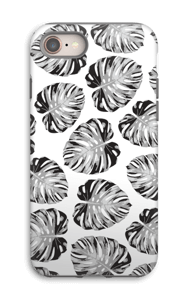 Jungle bladeren hoesje IPhone 8 tough