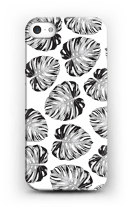 Jungle bladeren hoesje IPhone SE