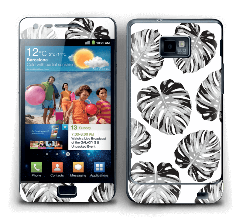 Feuillage exotique Skin Galaxy S2