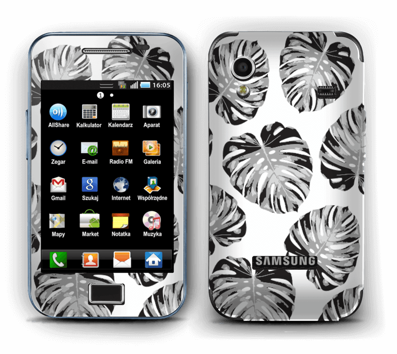 Feuillage exotique Skin Galaxy Ace