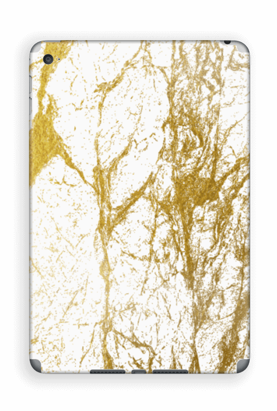 Gull og Hvitt Skin IPad Mini 4