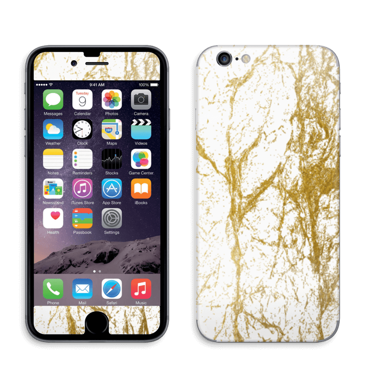 Lovely gold and white design for your skin, add your own personal touch with your name.