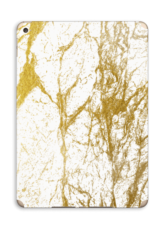 Lovely gold and white design for your skin, add your own personal touch with your name.