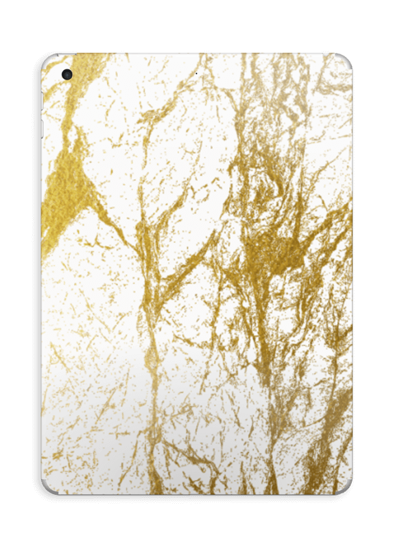 Lovely gold and white design for your skin, add your own personal touch with your name.