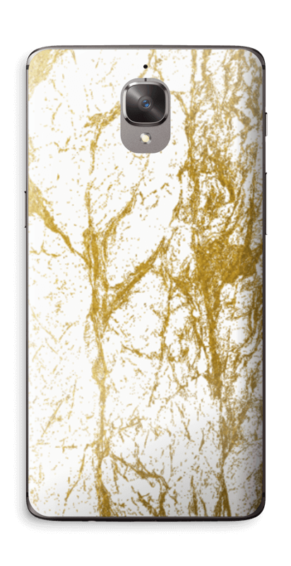Lovely gold and white design for your skin, add your own personal touch with your name.
