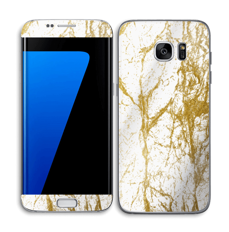 Lovely gold and white design for your skin, add your own personal touch with your name.