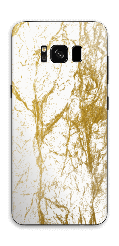 Gull og Hvitt Skin Galaxy S8