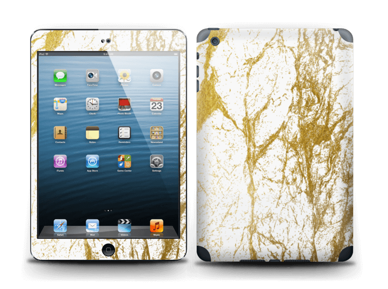 Gull og Hvitt Skin IPad mini 2