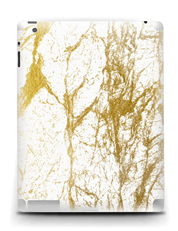 Lovely gold and white design for your skin, add your own personal touch with your name.