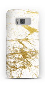 Goud en wit hoesje Galaxy S8