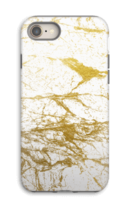 Love this gold and white design, make sure to add your name to make it custom!
