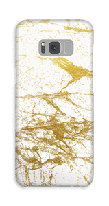 Goud en wit hoesje Galaxy S8 Plus