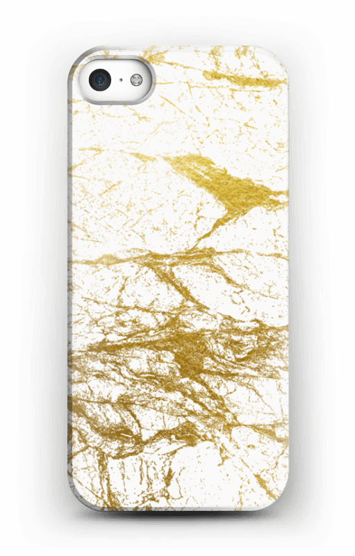 Blanc et Or Coque IPhone 5/5S