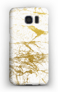 Goud en wit hoesje Galaxy S6
