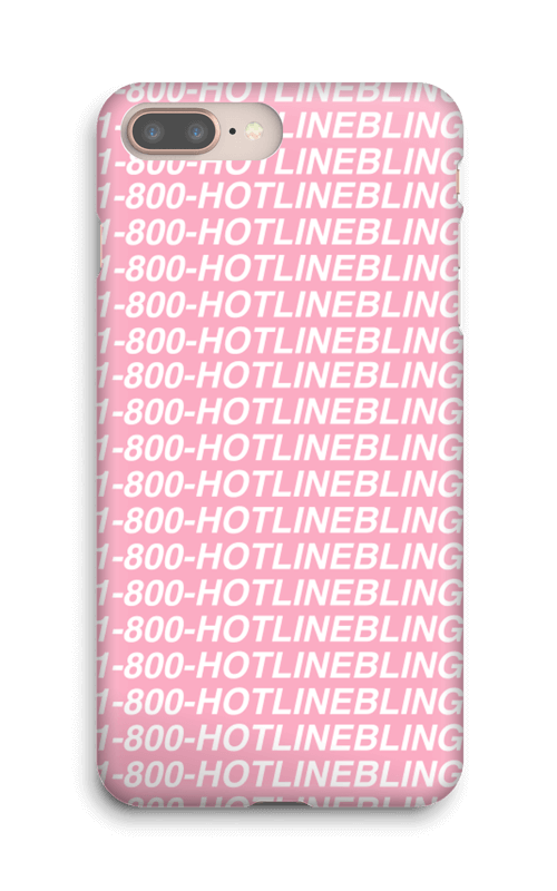 Hot Line Bling deksel IPhone 8 Plus