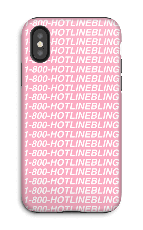 Hot Line Bling kuoret IPhone X tough