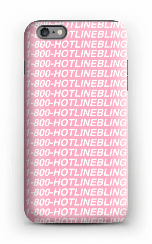 Hot Line Bling deksel IPhone 6s Plus tough