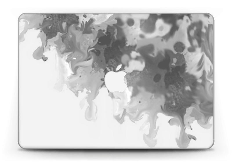 Harmaa pläjäys tarrakuori MacBook Pro Retina 13” 2015