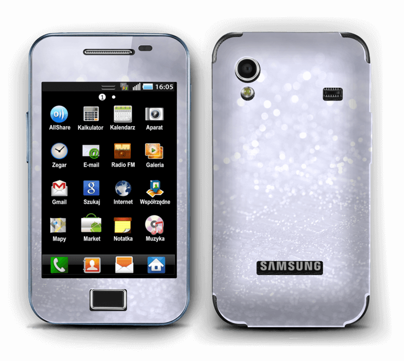 Paillettes Skin Galaxy Ace