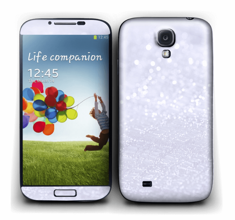 Paillettes Skin Galaxy S4
