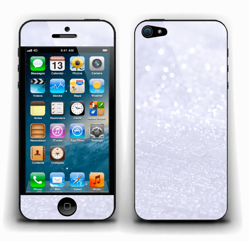 Paillettes Skin IPhone 5