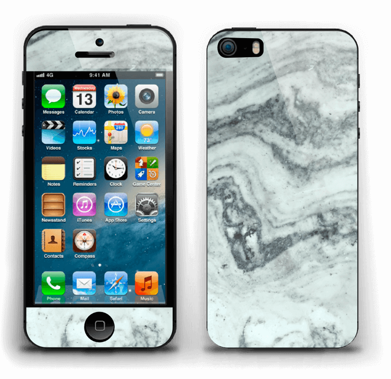 Green loves grey Skin IPhone 5s
