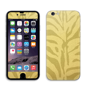 Zebra dourada Skin IPhone 6/6s