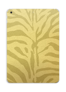 Zebra dourada Skin IPad 2017