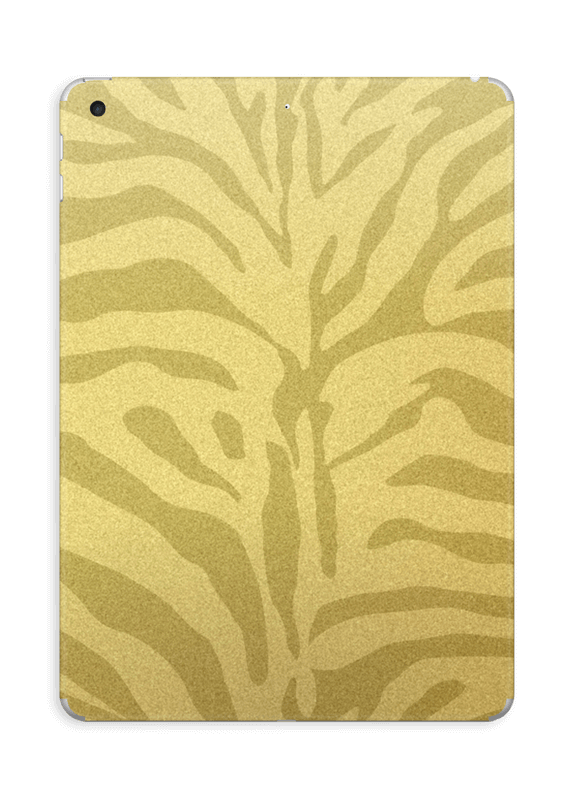 Zebra dourada Skin IPad 2017