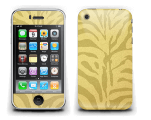 Zebra dourada Skin IPhone 3G/3GS