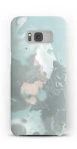 Turkoosi pastellipläjäys kuoret Galaxy S8