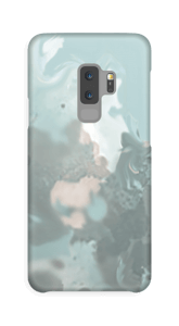 Turkoosi pastellipläjäys kuoret Galaxy S9 Plus