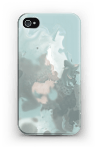 Turkoosi pastellipläjäys kuoret IPhone 4/4s