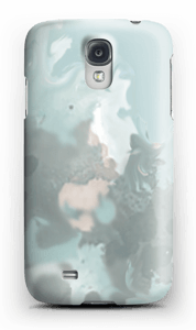 Turkoosi pastellipläjäys kuoret Galaxy S4