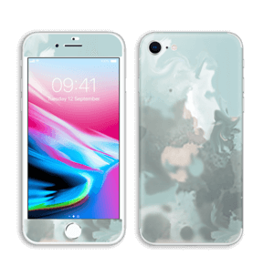Pastel azul Skin IPhone 8