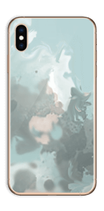 Pastel azul Skin IPhone XS Max