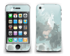 Pastel azul Skin IPhone 3G/3GS