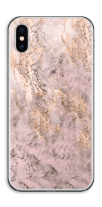 Rosa e dourado Skin IPhone X