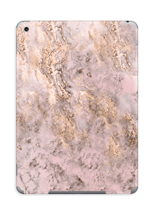 Rosa e dourado Skin IPad 2018