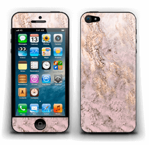 Rosa e dourado Skin IPhone 5