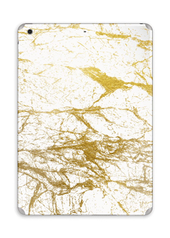 Hvitt og gull Skin IPad Air