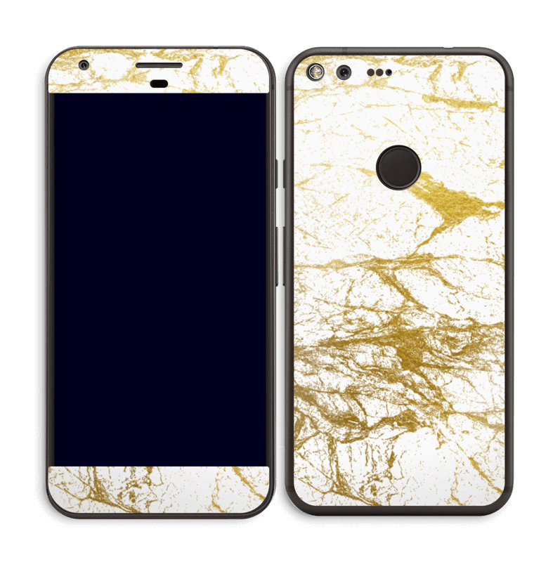 Hvitt og gull Skin Pixel XL