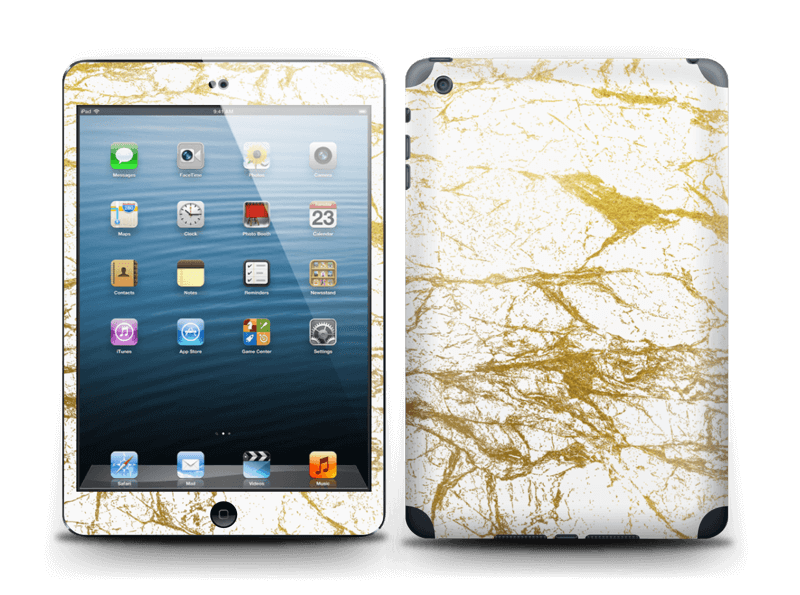 Hvitt og gull Skin IPad mini 2