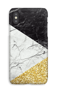 Black, White, Gold case, add your name to make it even more custom!