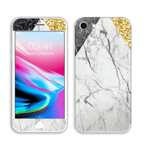 Mármore Dourado Skin IPhone 8
