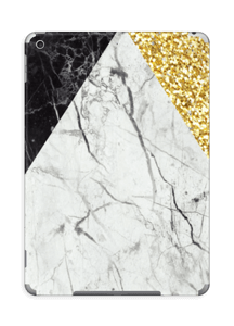 Mármore Dourado Skin IPad 2018