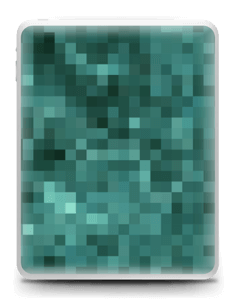 Pixels Skin IPad 1