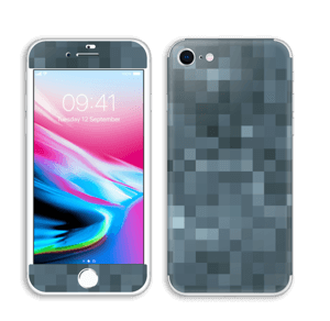 Pixels cinzentos Skin IPhone 8
