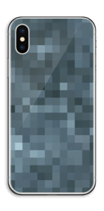Pixels cinzentos Skin IPhone X